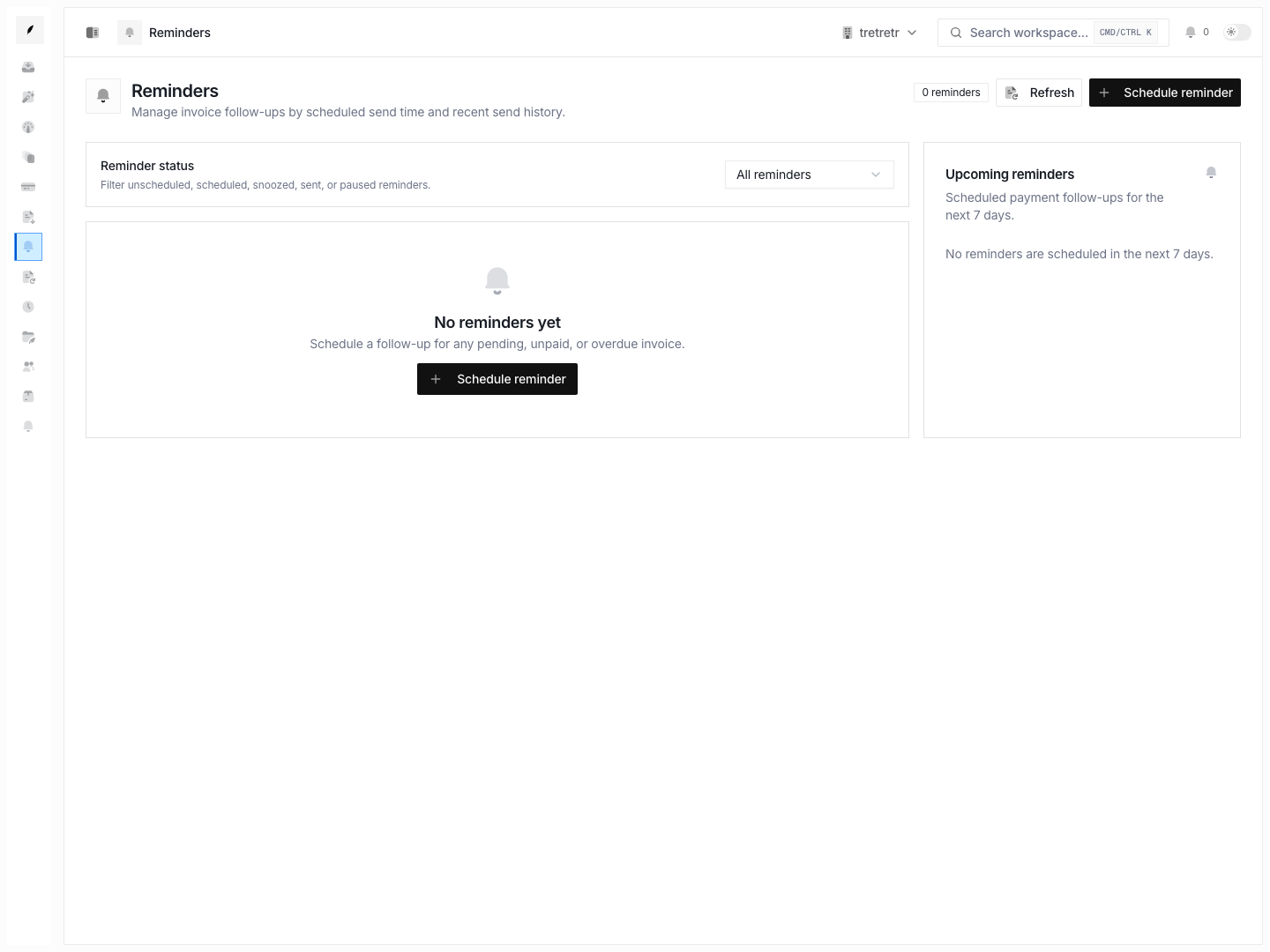 Team reminders and audit visibility